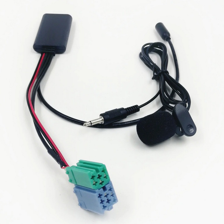 Bluetooth Adaptateur avec Microphone pour le système d'autoradio d'origine  Renault UPDATE LIST